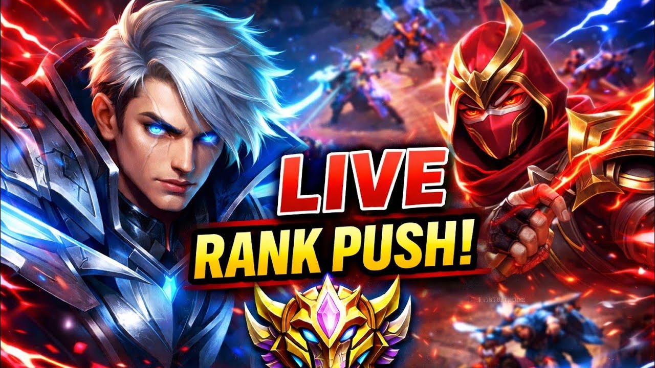 Moba legends: 5v5! Rank push live 🎯Let's go! 🔥