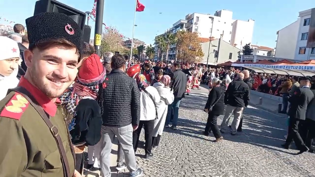 ÇANAKKALE' de CUMHURİYET BAYRAMI KUTLAMALARI