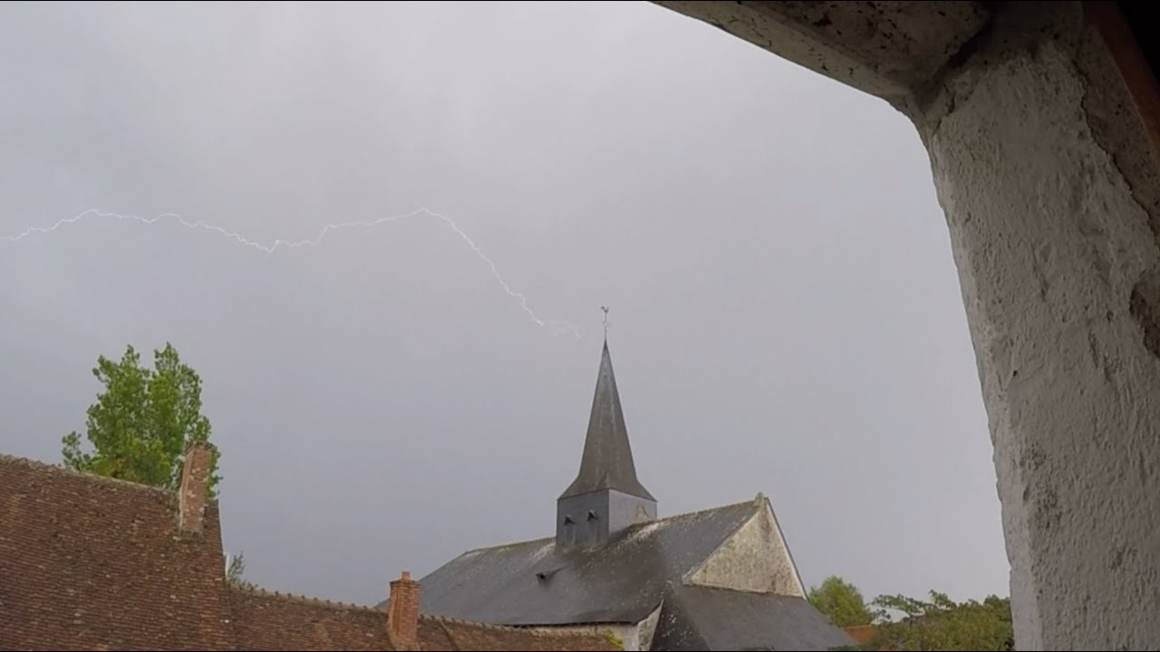Orage Multicellulaire Modéré (Impacts Proches) | Tour-en-Sologne (41) | 01 Septembre 2025
