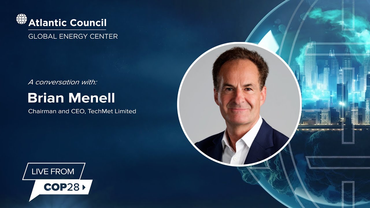 Brian Menell Live from COP28 on critical mineral supply chains