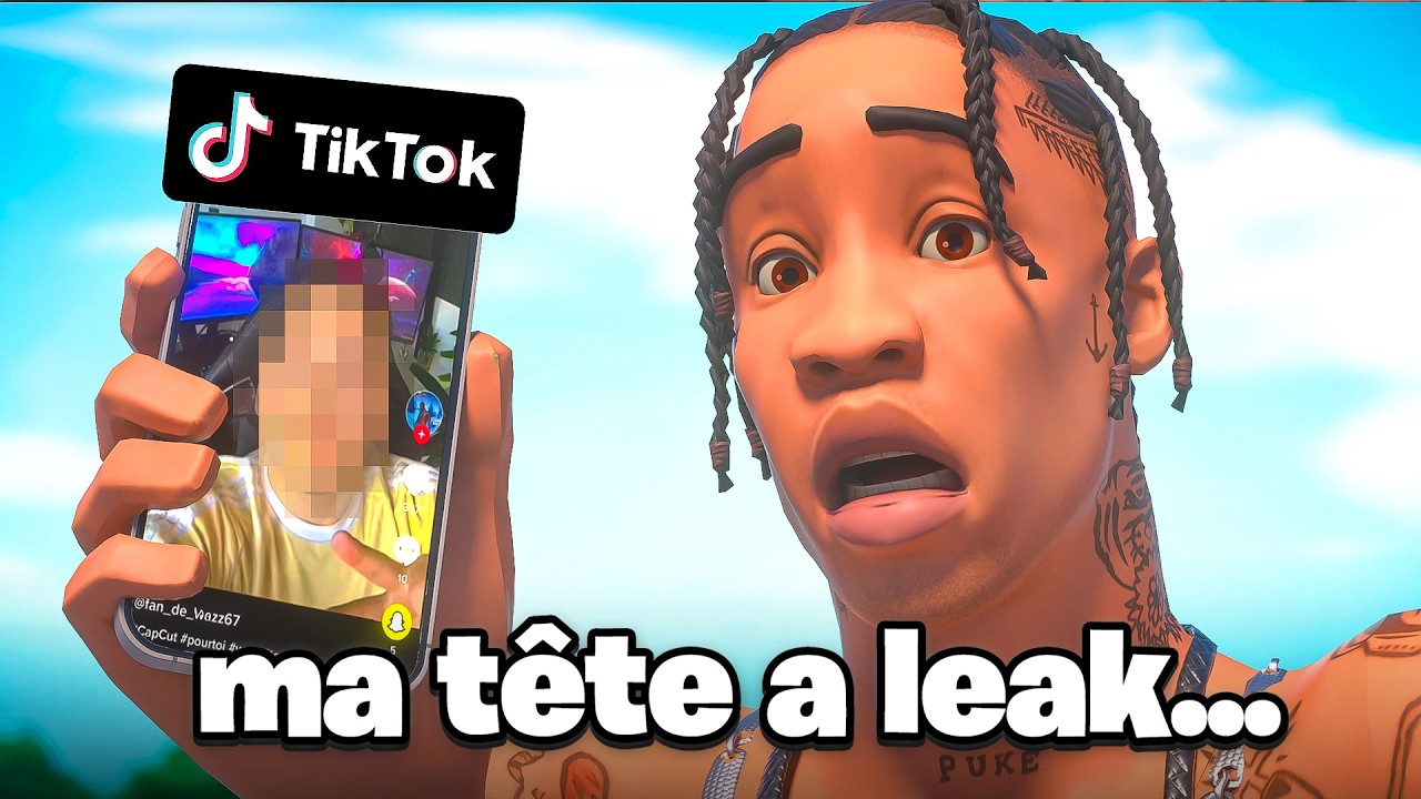 Ma TÊTE a LEAK sur TikTok... (vraiment)