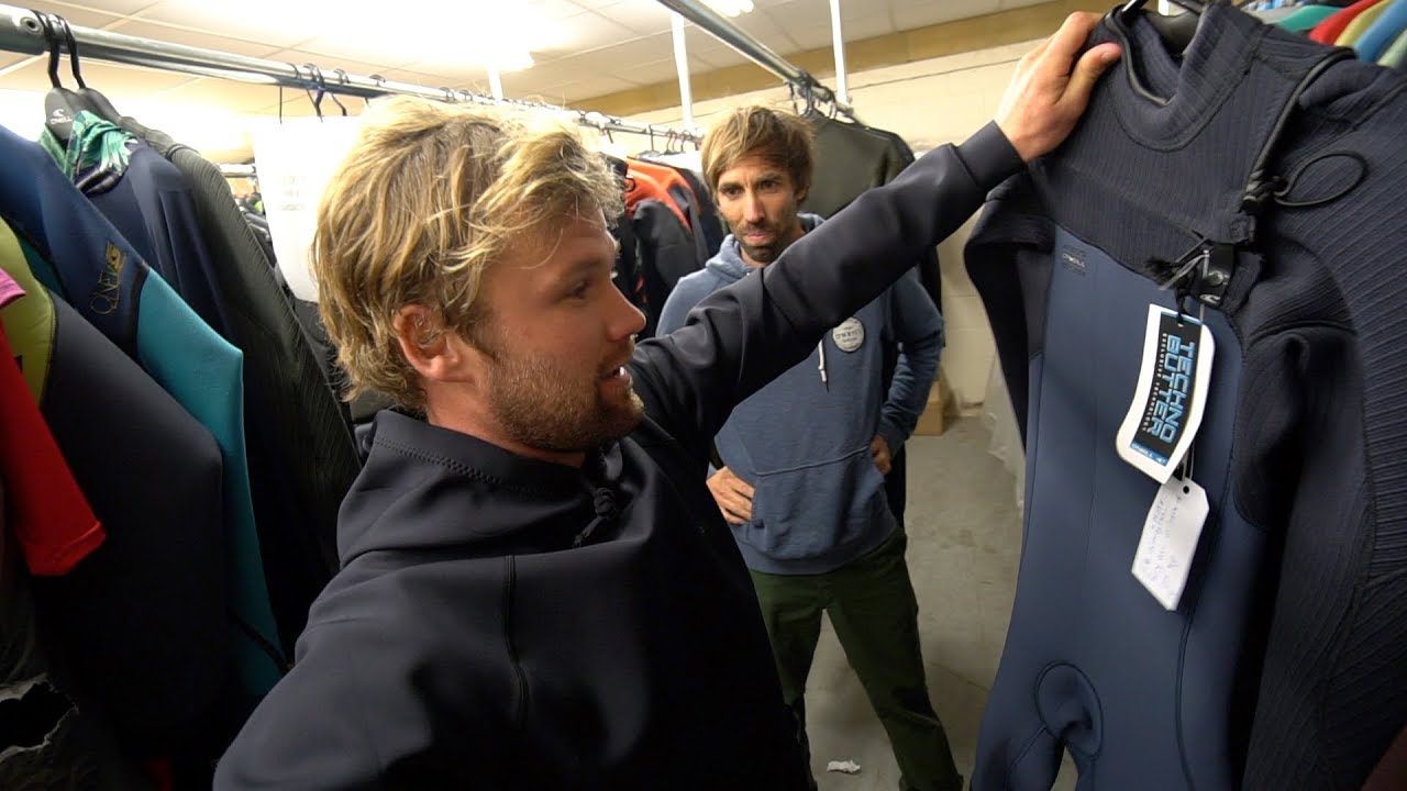 30,000 wetsuits? O'Neill HQ VLOG #24 GIVEAWAY