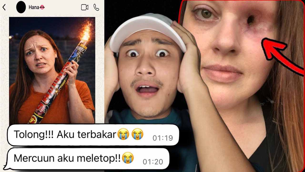 MATA BUDAK INI HILANG AKIBAT KENA KEMBANG API‼️CERITA CHAT SERAM