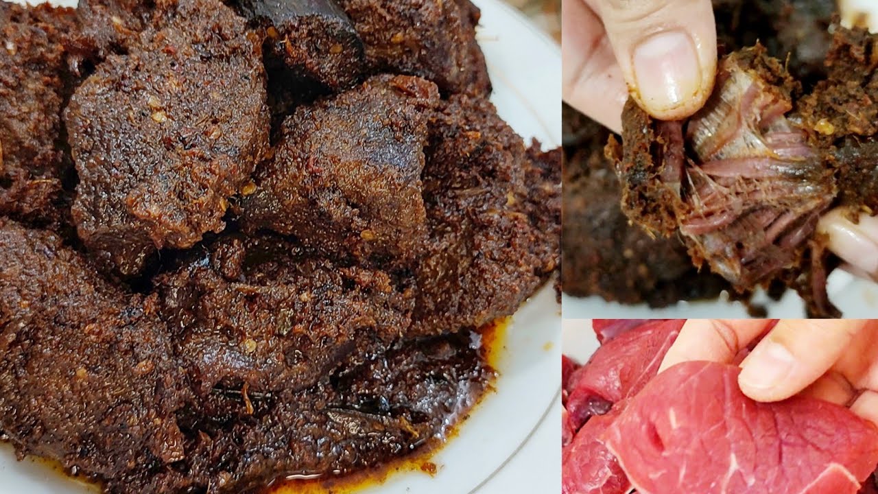 RENDANG DAGING SAPI ASLI PADANG  *resep dari Bundoku yang jualan nasi Padang