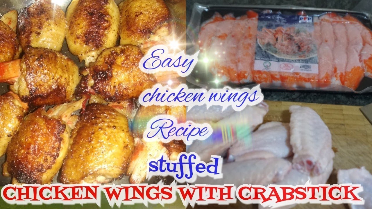 STUFFED CHICKEN WINGS WITH CRABSTICKS || EASY RECIPE BY: MIKAY KIKAY VLOGS