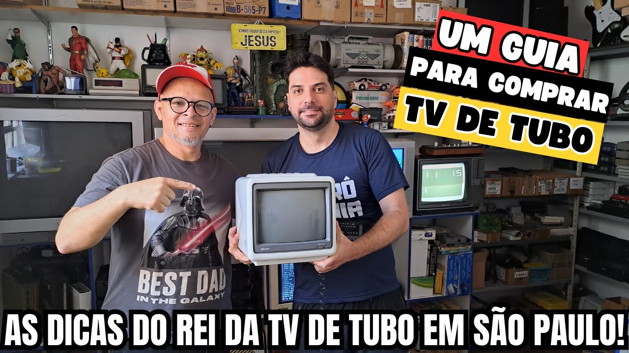 Encontrei com o Rei das Televisões de Tubo em São Paulo: Dicas para Comprar a Sua!