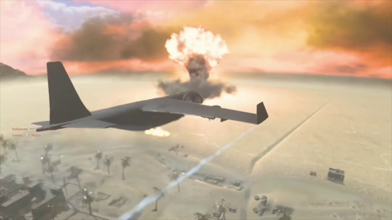 Modern Warfare NUKE view from Gunship, Chopper Gunner, and Cruise Missile