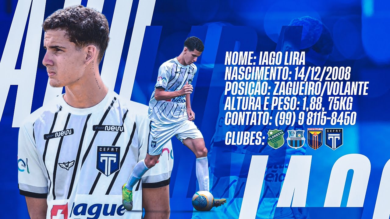 Iago Lira - Zagueiro/Volante - 2008
