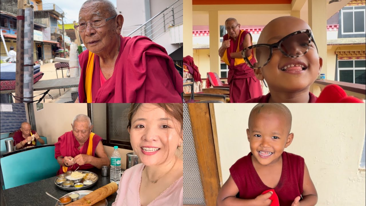 རྒན་ལགས་་དང་ཉིན་གཅིགA day with Gen Lak ❤️🫧🫧🫧🫧