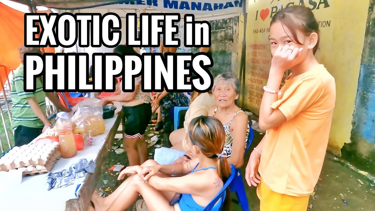 EXOTIC LIFE OUTSIDE IN MANILA | WALKING REAL ALLEYWAY IN AMPID RIZAL NEIGHBORHOODS [4K HDR] 🇵🇭