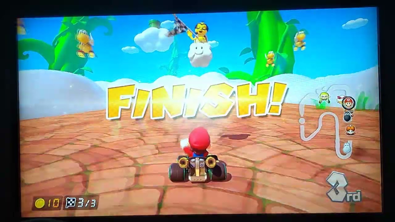 Mario kart 8 deluxe online global race (7.2.2026)