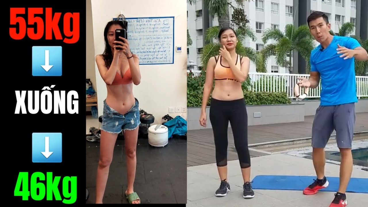 Bài Tập Cho NỮ 55kg Giảm Xuống 46kg Junie Đã Từng Tập - HLV Ryan Long Fitness