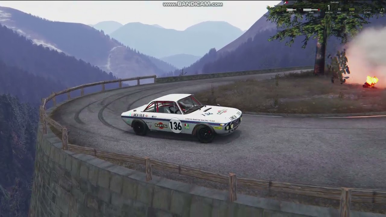Gr4 LANCIA FULVIA HF LE BOLLENE VESUBIE TEST