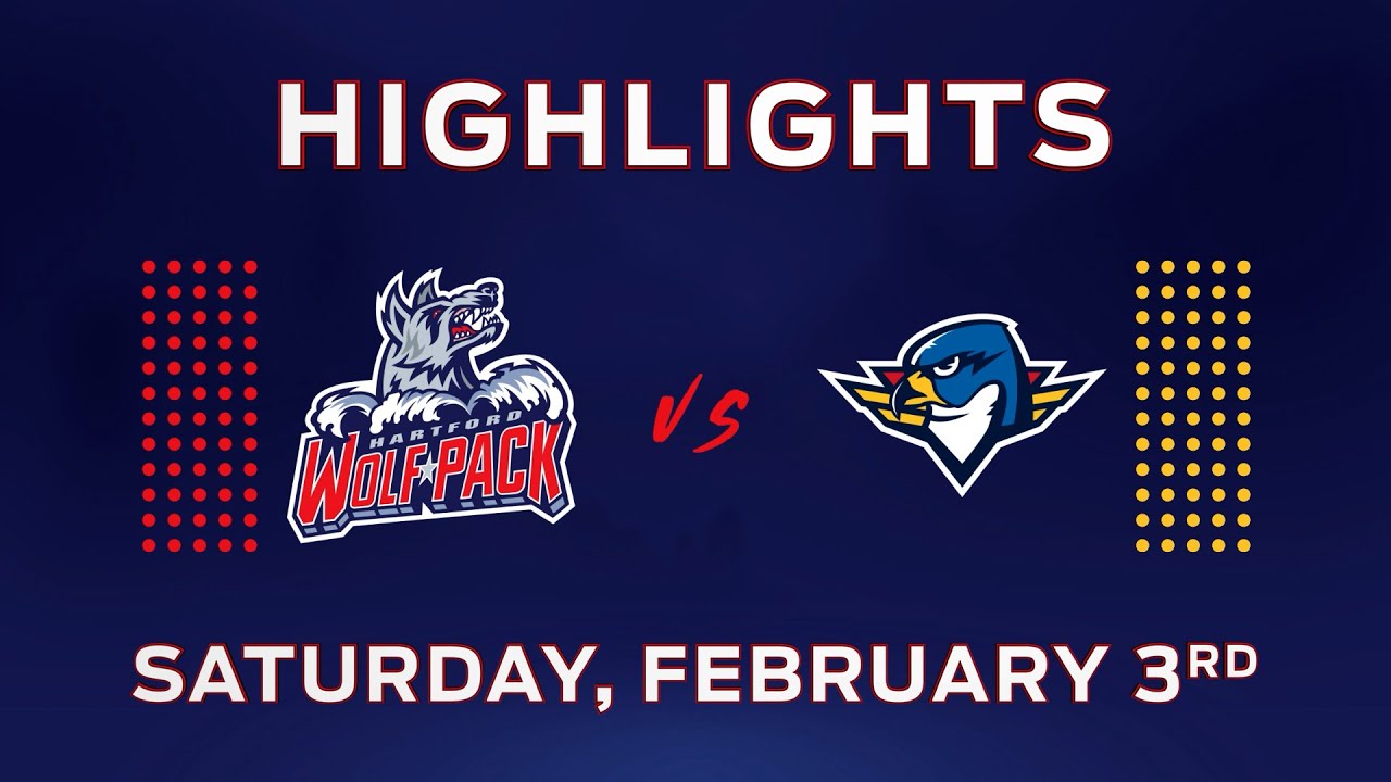 02.03.2024 Hartford Wolf Pack vs Springfield Thunderbirds