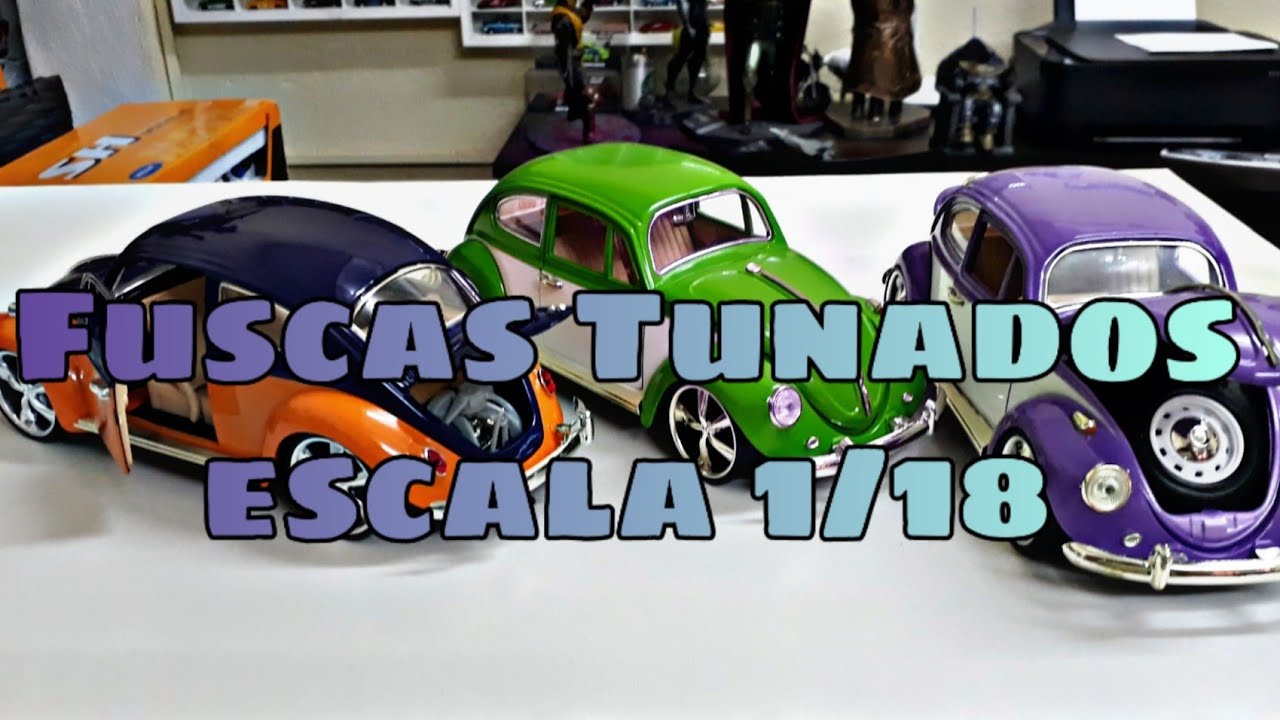 Miniatura Fusca Tunado de metal !!! 1/18