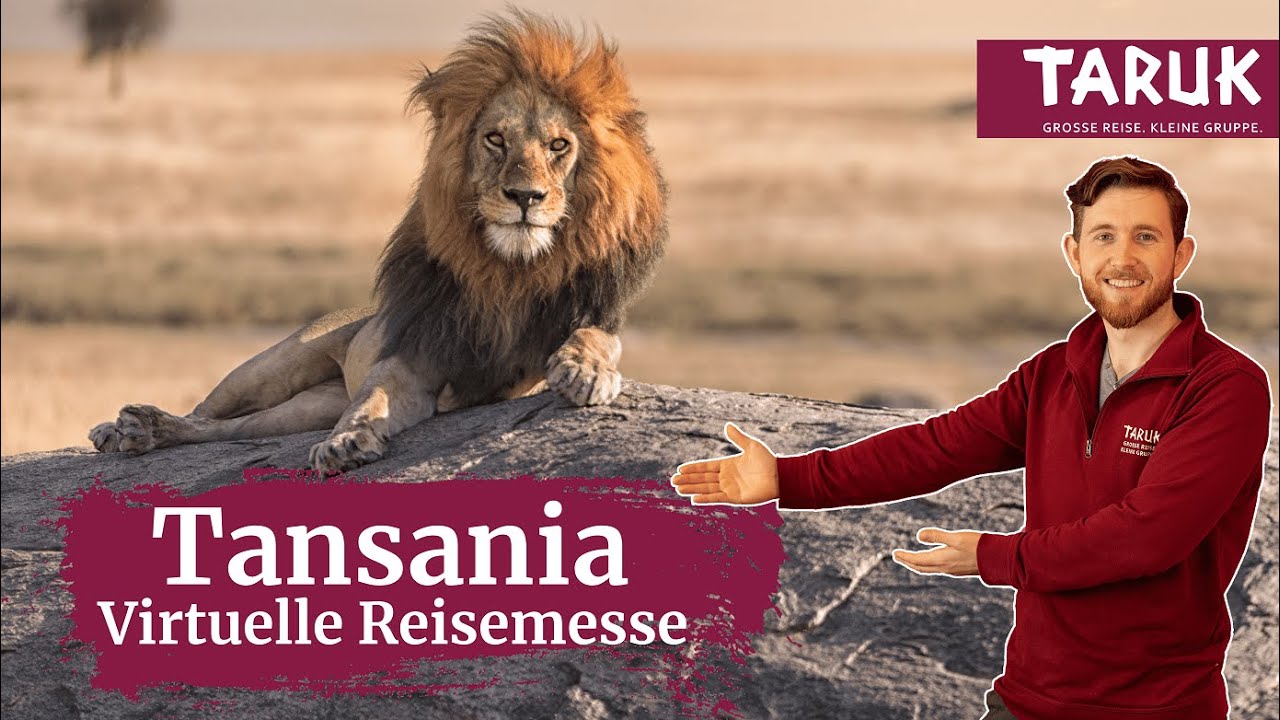 TARUK Virtuelle Reisemesse • Tansania | Safari in der Serengeti & Relaxen auf Sansibar