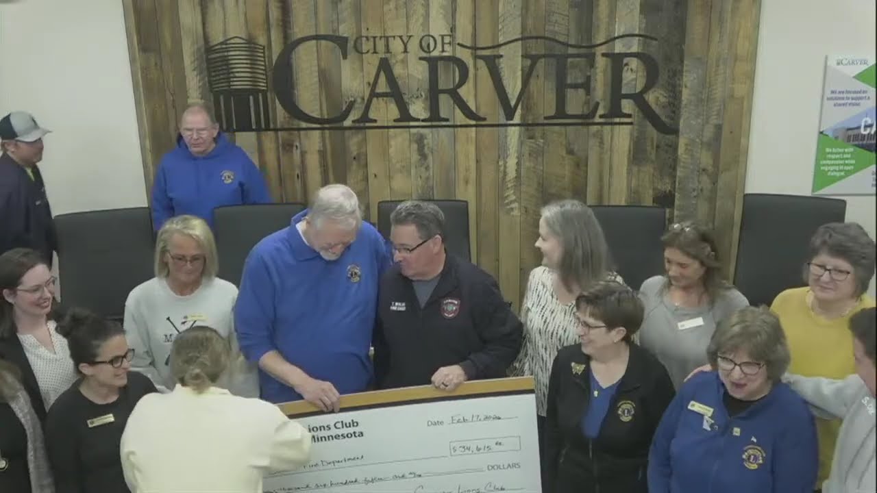 Carver City Council - Regular Meeting -Tuesday, February 17, 2026