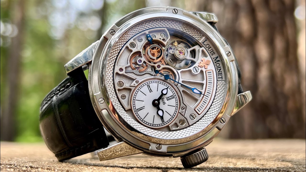 Обзор часов Louis Moinet Tempograph 20 sec retrograde