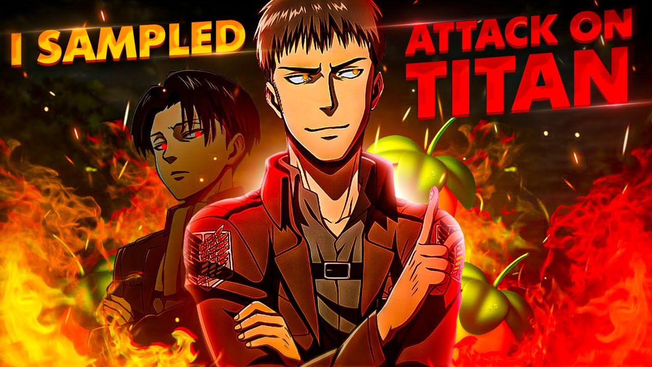 I SAMPLED ATTACK ON TITAN FOR A DRILL BEAT!