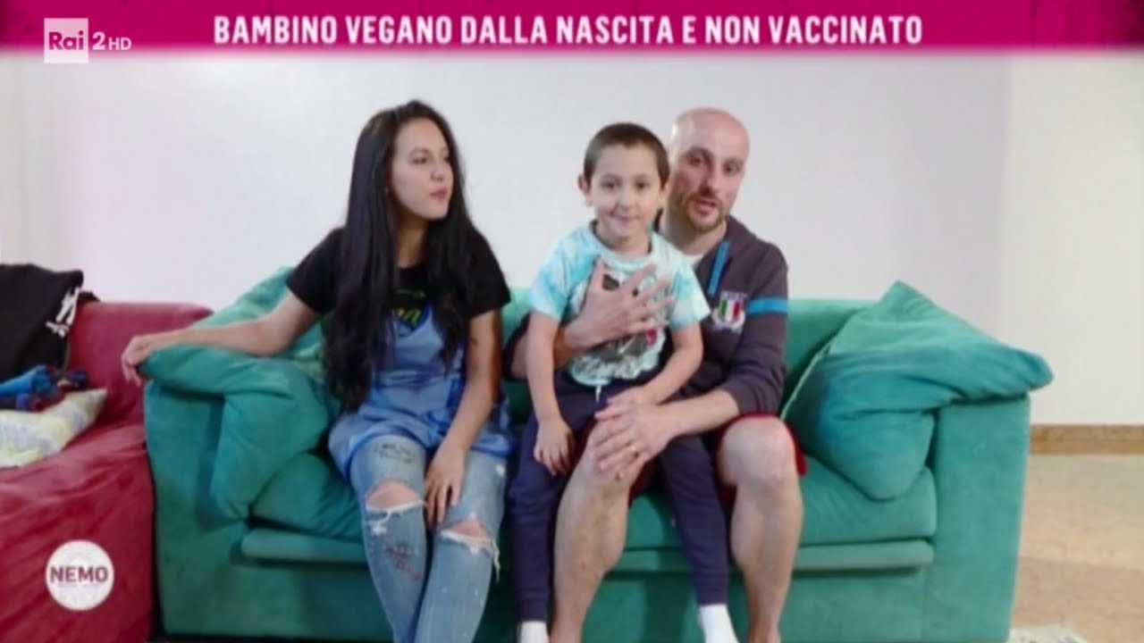 Bambino vegano dalla nascita e non vaccinato - 16/11/2018
