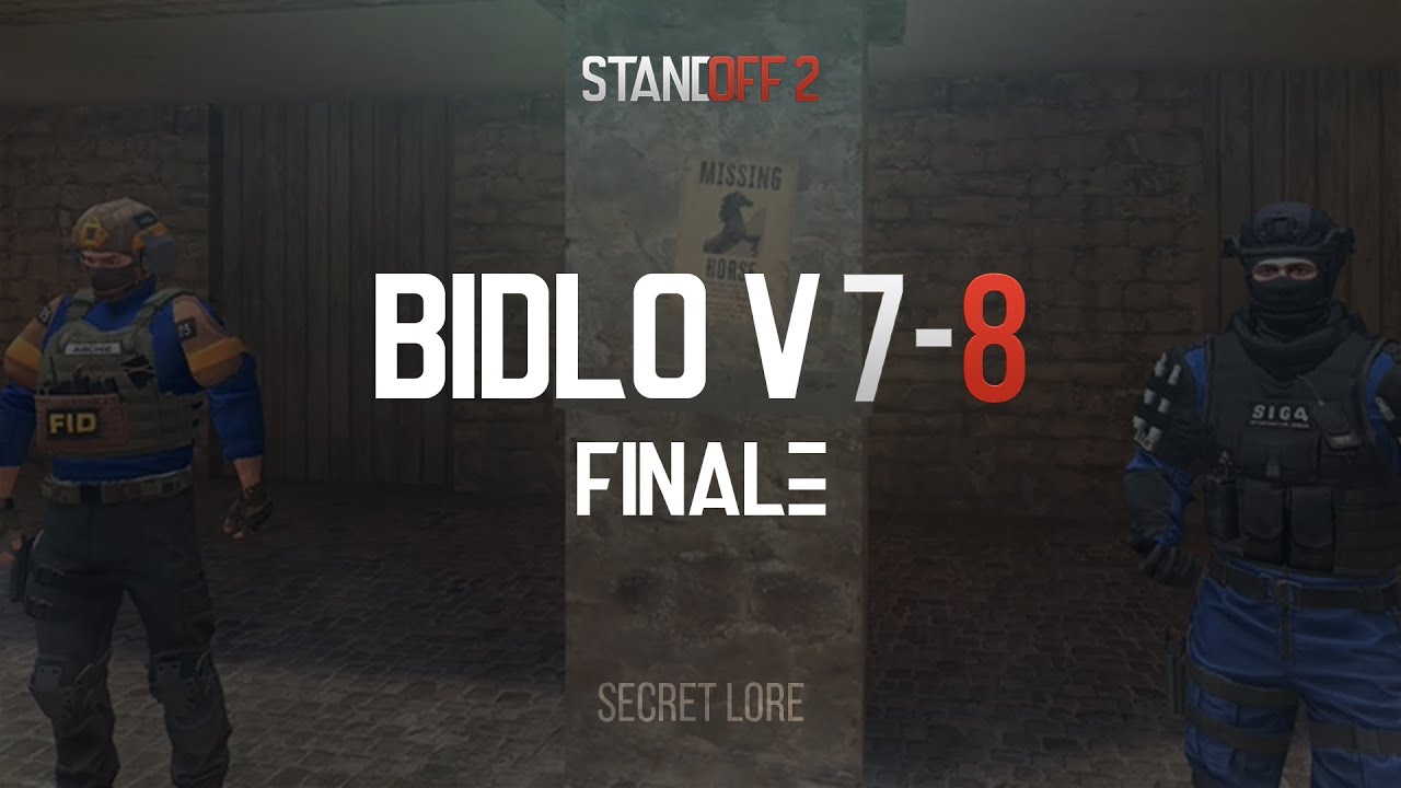 Bidlo V7-8 Finale | Standoff 2 Secret Lore