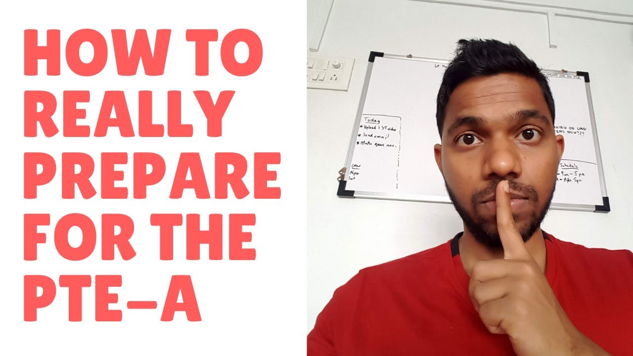 How to REALLY Prepare for PTE - (Fastest Method)