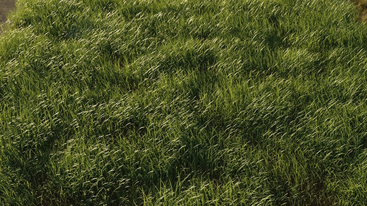 Blender - Creación de césped sencillo - Tutorial en español.