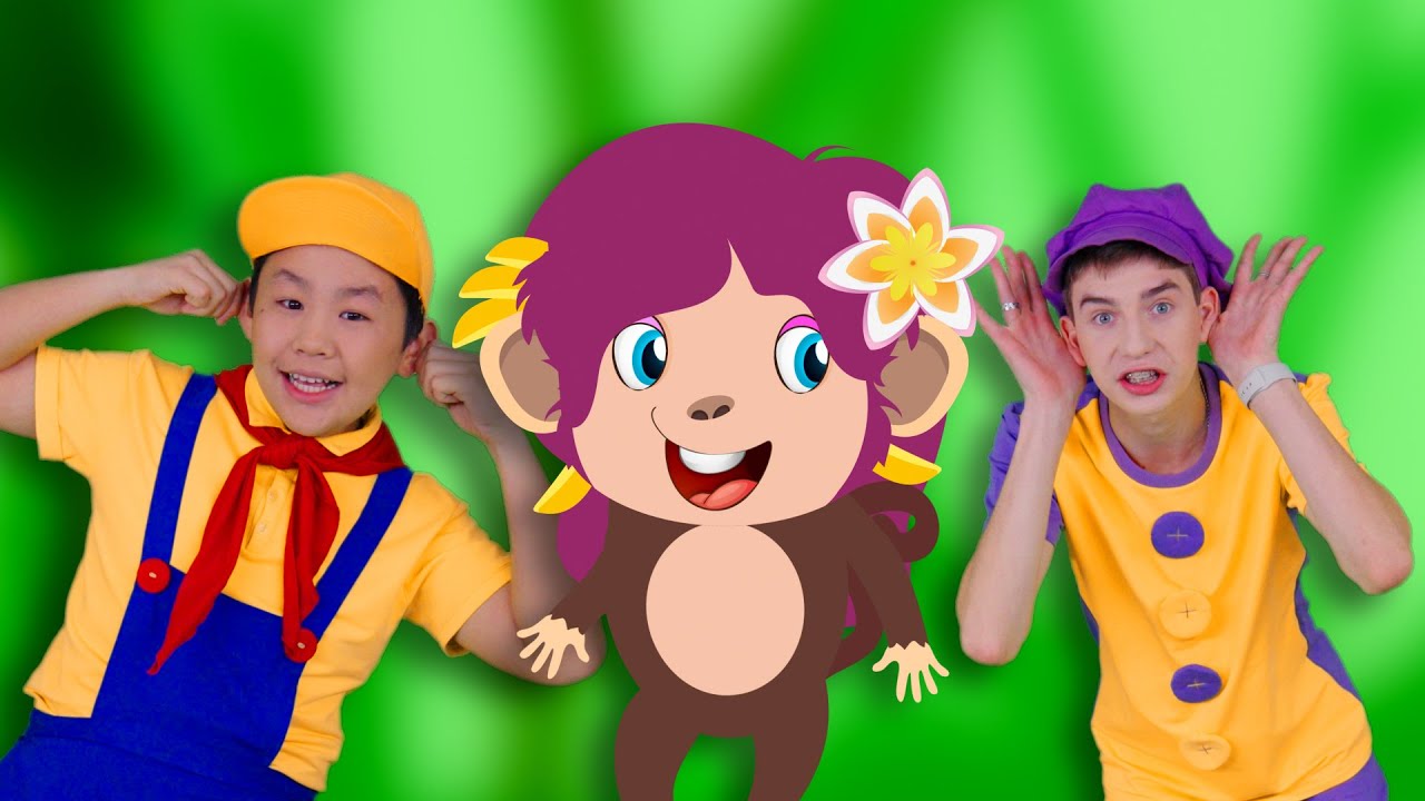 Monkey Banana Dance | Baby Monkey | Dance Along | Kids Funny Songs