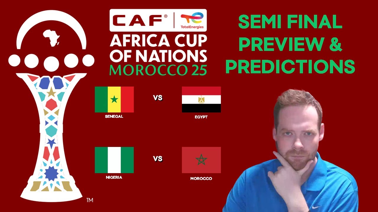 My Africa Cup of Nations Semi Final Preview and Predictions (10/01/26) AFCON 2025!