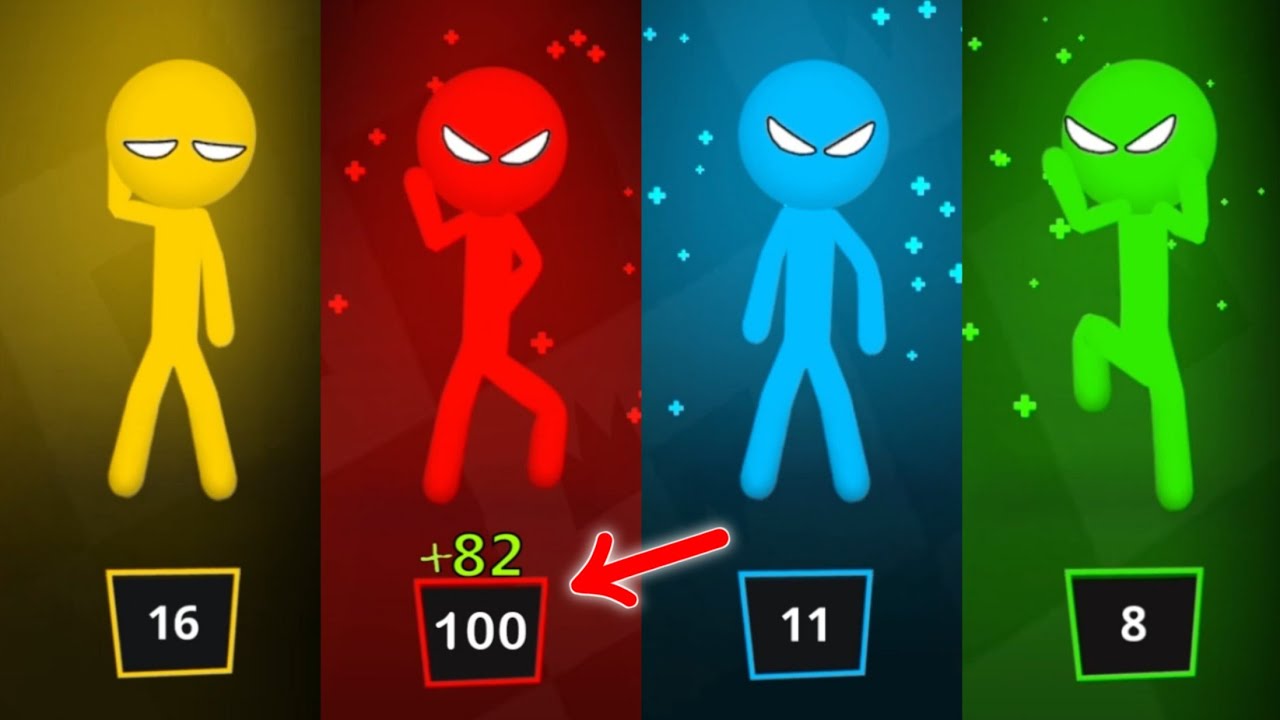 It's not fake 😱 See for yourself ‼️ | Stickman party | Gameplay  1 2 3 4 Player