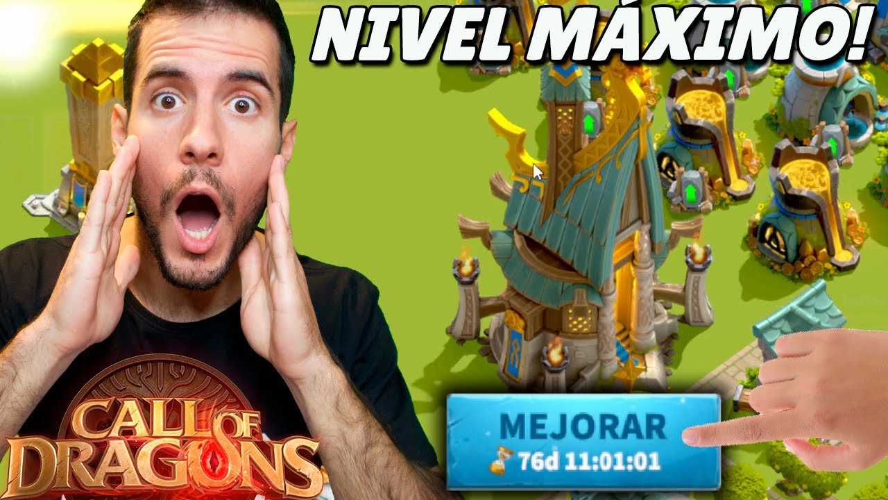 😱+76 DÍAS para MEJORAR el CASTILLO al MÁXIMO en CALL OF DRAGONS😱