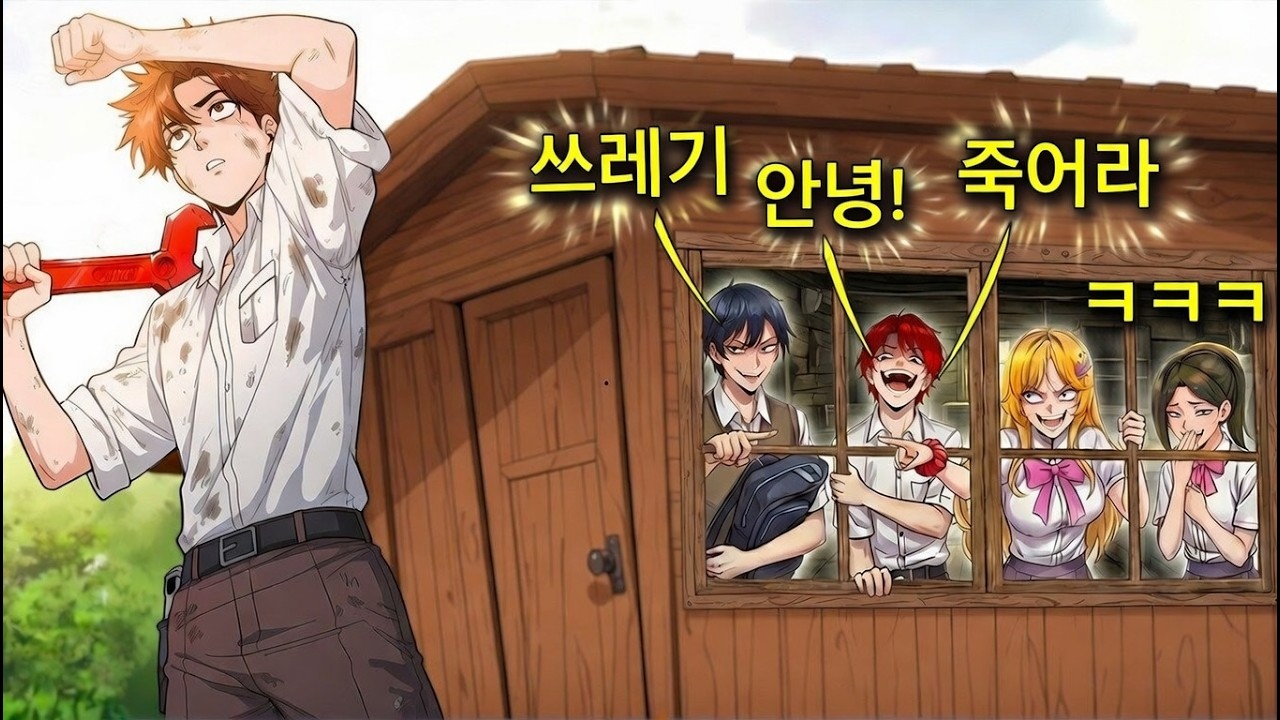 아포칼립스 속에서 죽으라고 쫓겨난 그, 하지만 그는 최강의 회귀자였다! | 웹툰