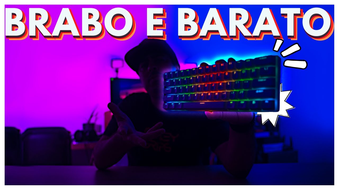 BLITWOLF BW-KB0 - Um TECLADO MECÂNICO sem fio SENSACIONAL [Unboxing e review em Português]