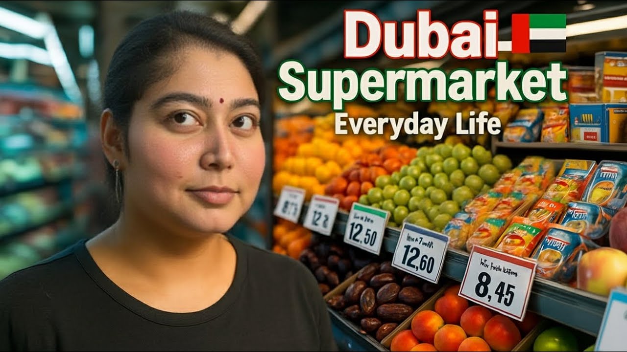 Inside a Supermarket in Dubai 🇦🇪 | What Everyday Life Looks Like!