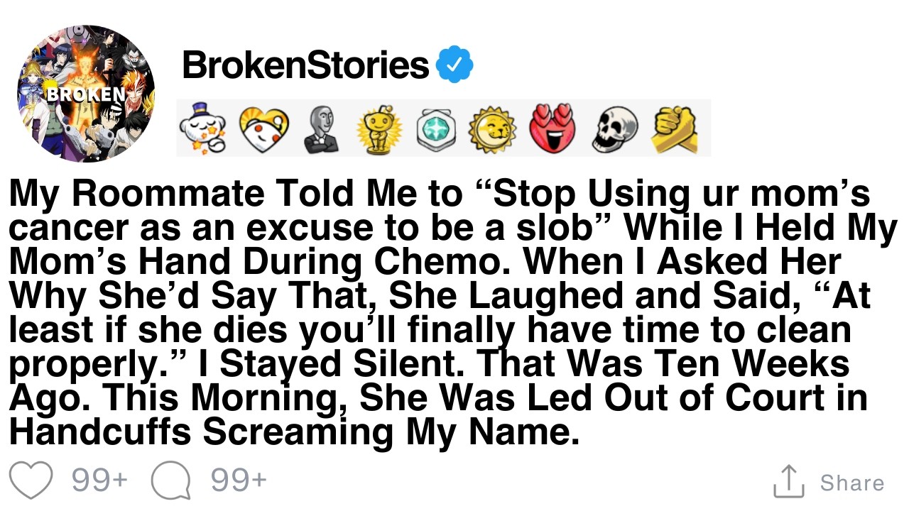 [FULL STORY] What did your roommate do that made you think 