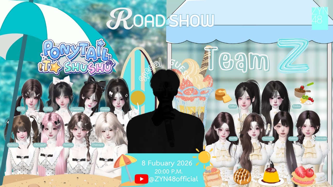 【LIVE】ZYN48 1st ALBUM「Ponytail to Shushu」Roadshow x Team Z / ZYN48