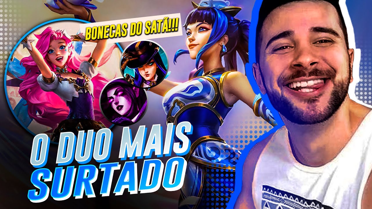 MEU DUO TILTOU COM ESSA BOTLANE DO SATÃ