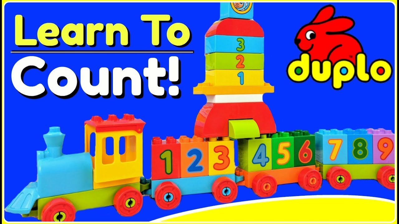 Number Train!  Learn To Count With LEGO DUPLO My First Number Train & My First Rocket!  Fun Video!