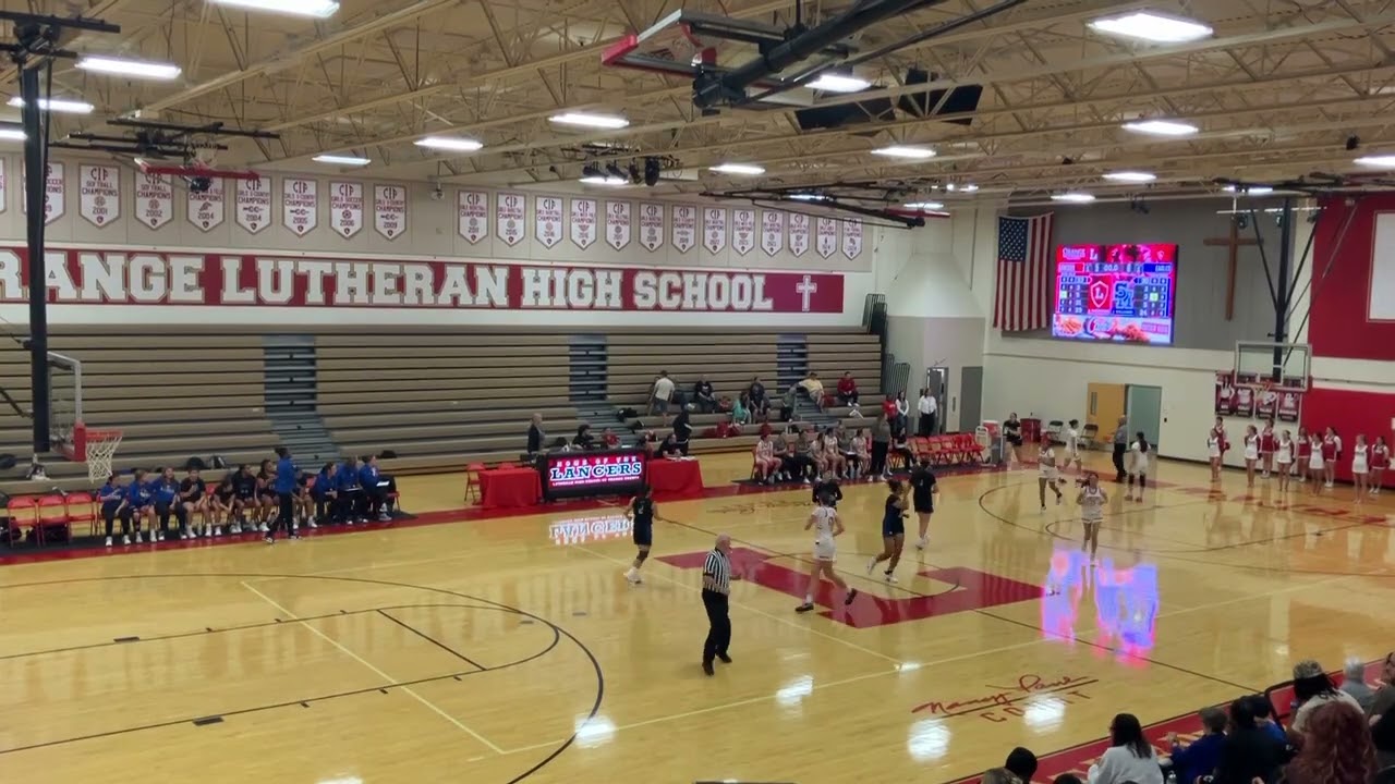 2 2 26  Coach Sey and Coach Jing  Santa Margarita Varsity Girls vs Orange Lutheran