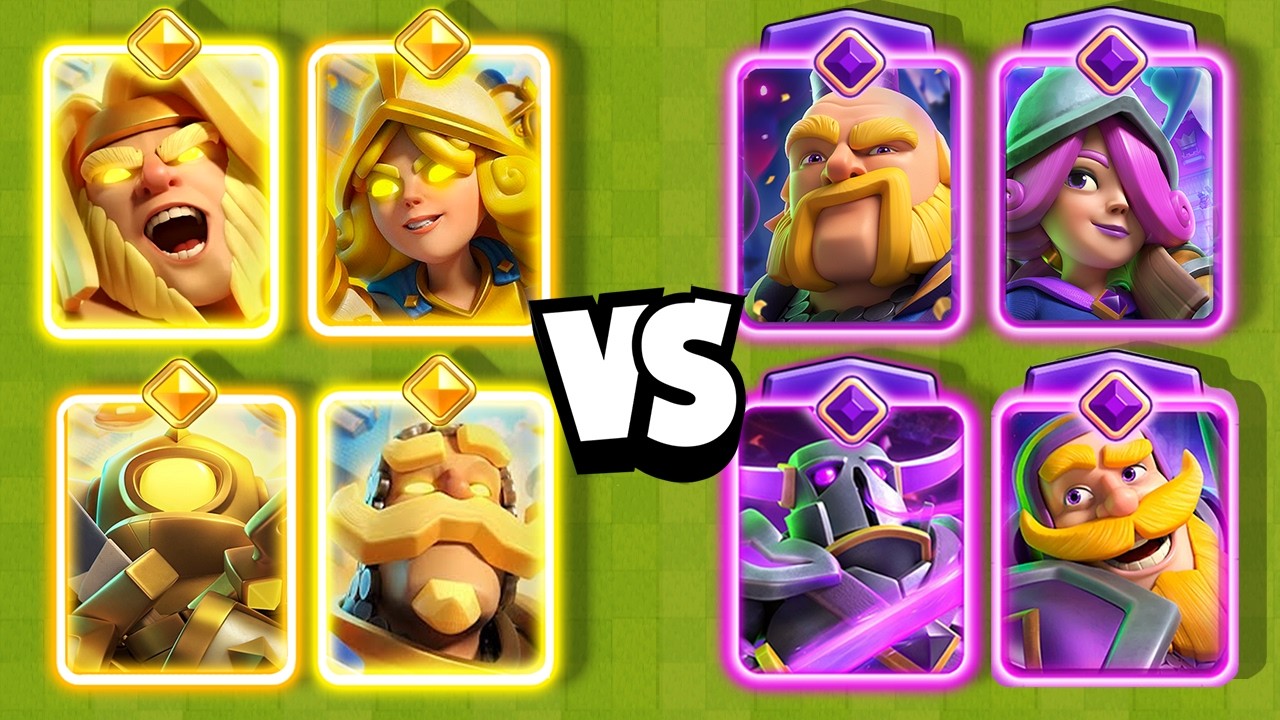 NUEVOS HEROES vs EVOLUCIONES | CUAL ES MEJOR CALIDAD? | Clash Royale