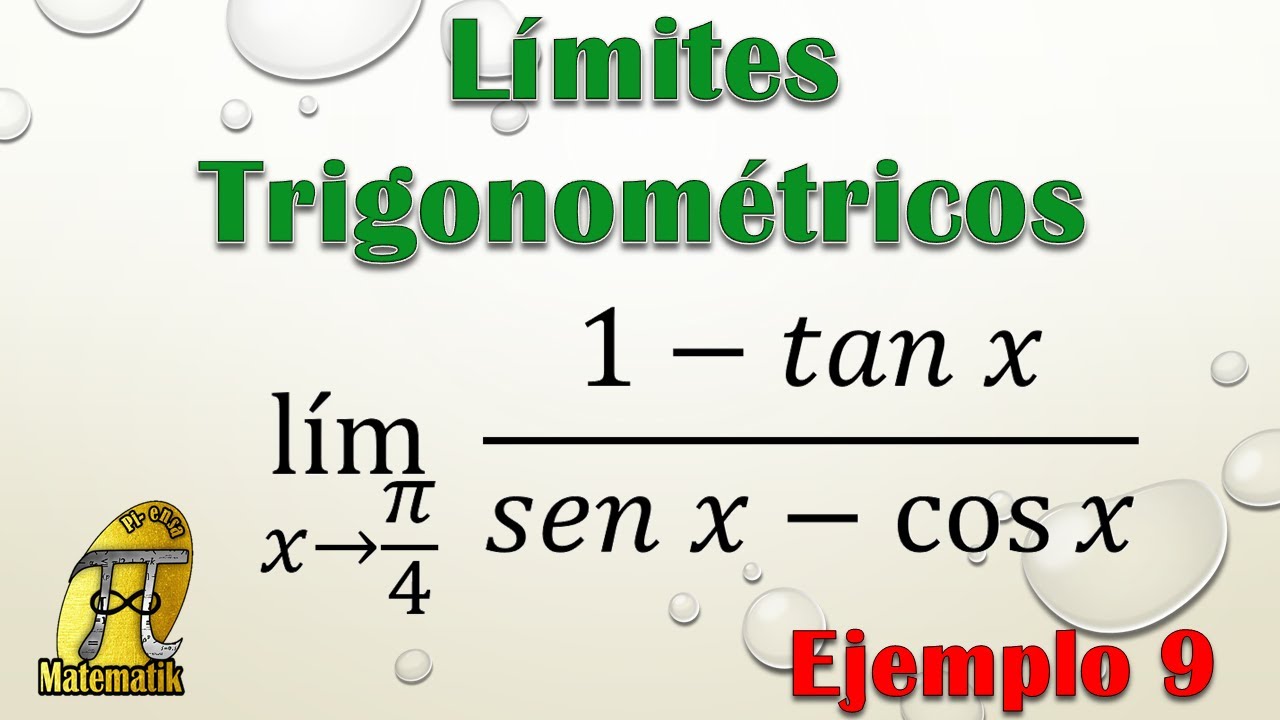 Límites trigonométricos | Ejemplo 9