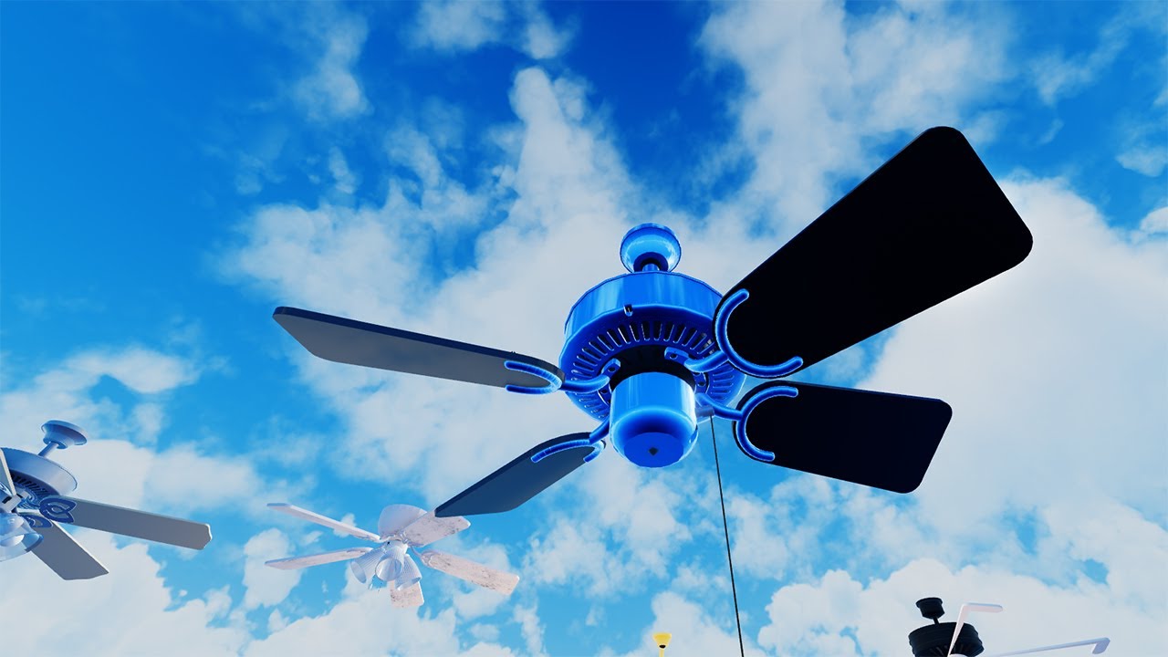 WOBBLY CEILING FANS | CRAZY CEILING FANS | Ventiladores de Teto Oscilantes no Roblox