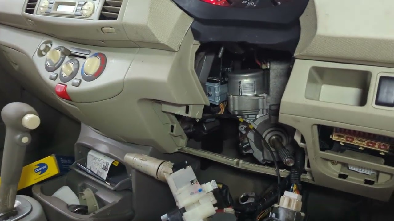 Замена рулевой колонки с электроусилителем Nissan Micra K12 (обновление для запуска автомобиля)