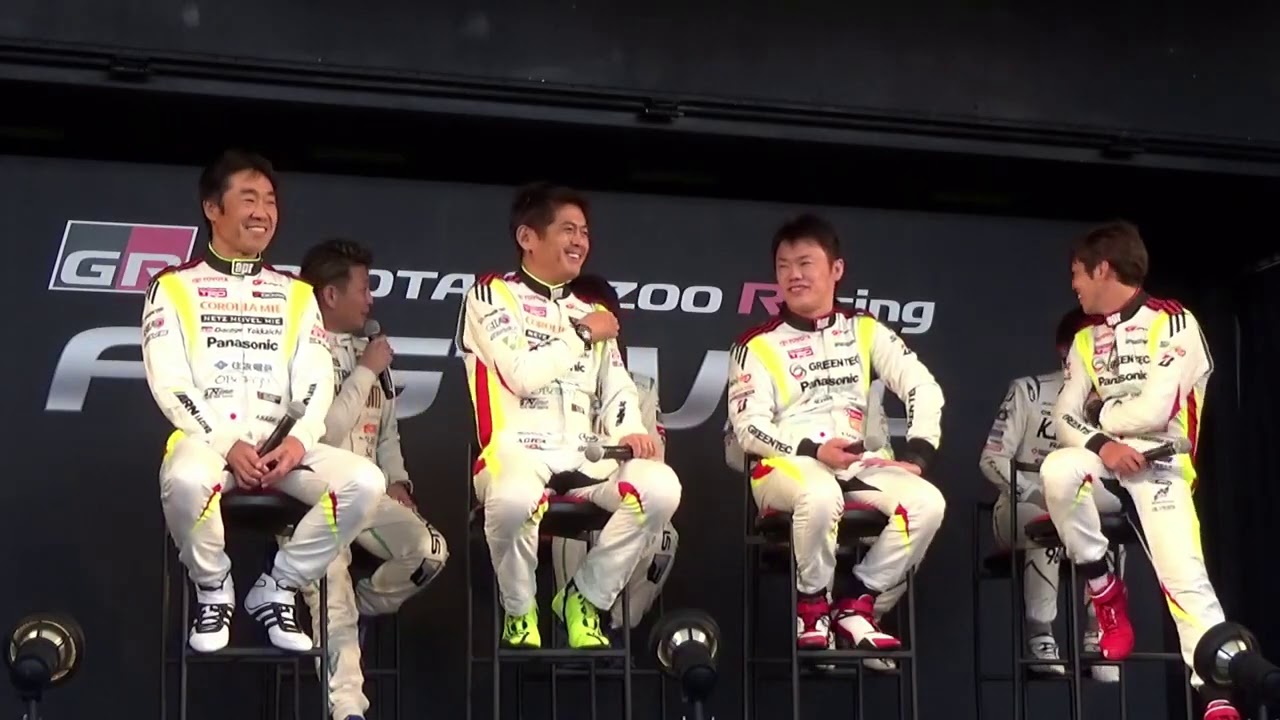 TGRF 新田さんありがとうw GT300 ドライバートークショー