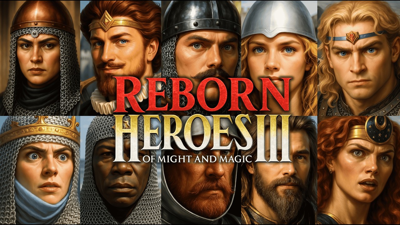 Герои Замка • Все Рыцари Переосмыслены • Heroes III Reborn