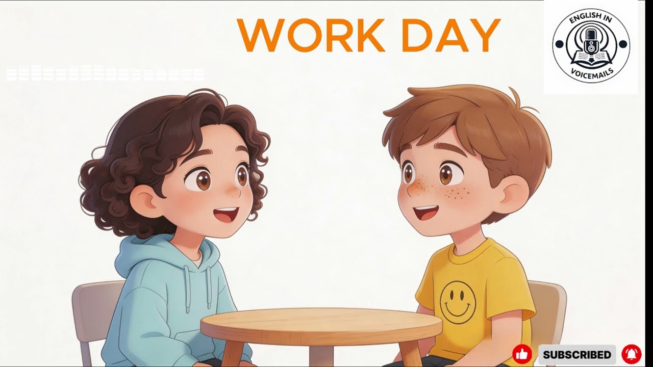How to Describe Your Workday in English | Daily Conversation Practice