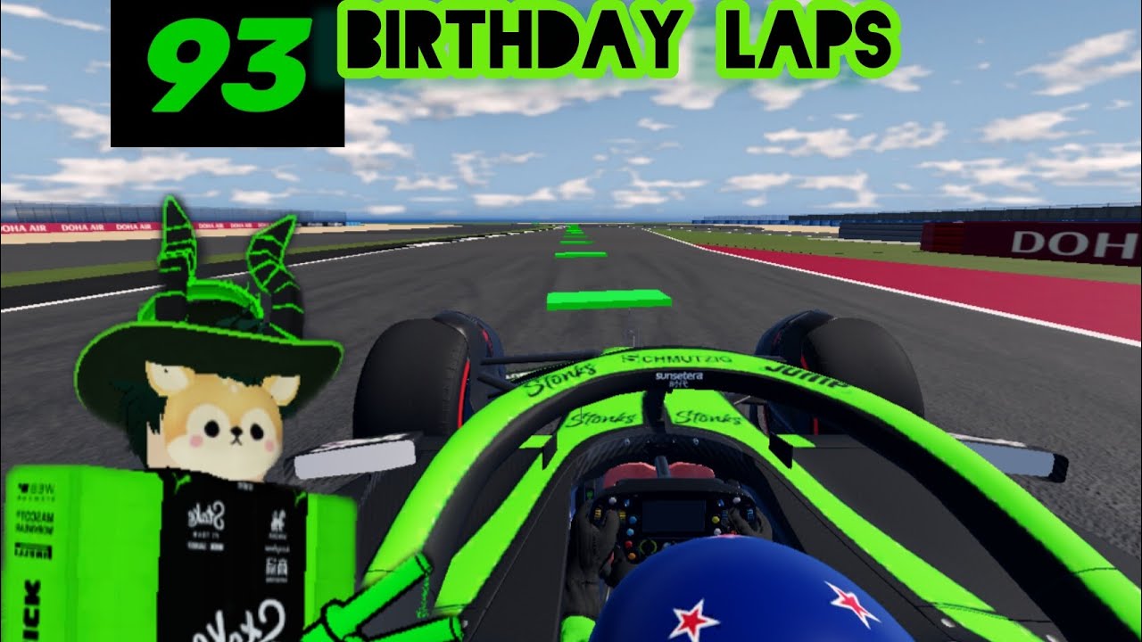 BIRTHDAY LAPS IN SILVERSTONE 🥳