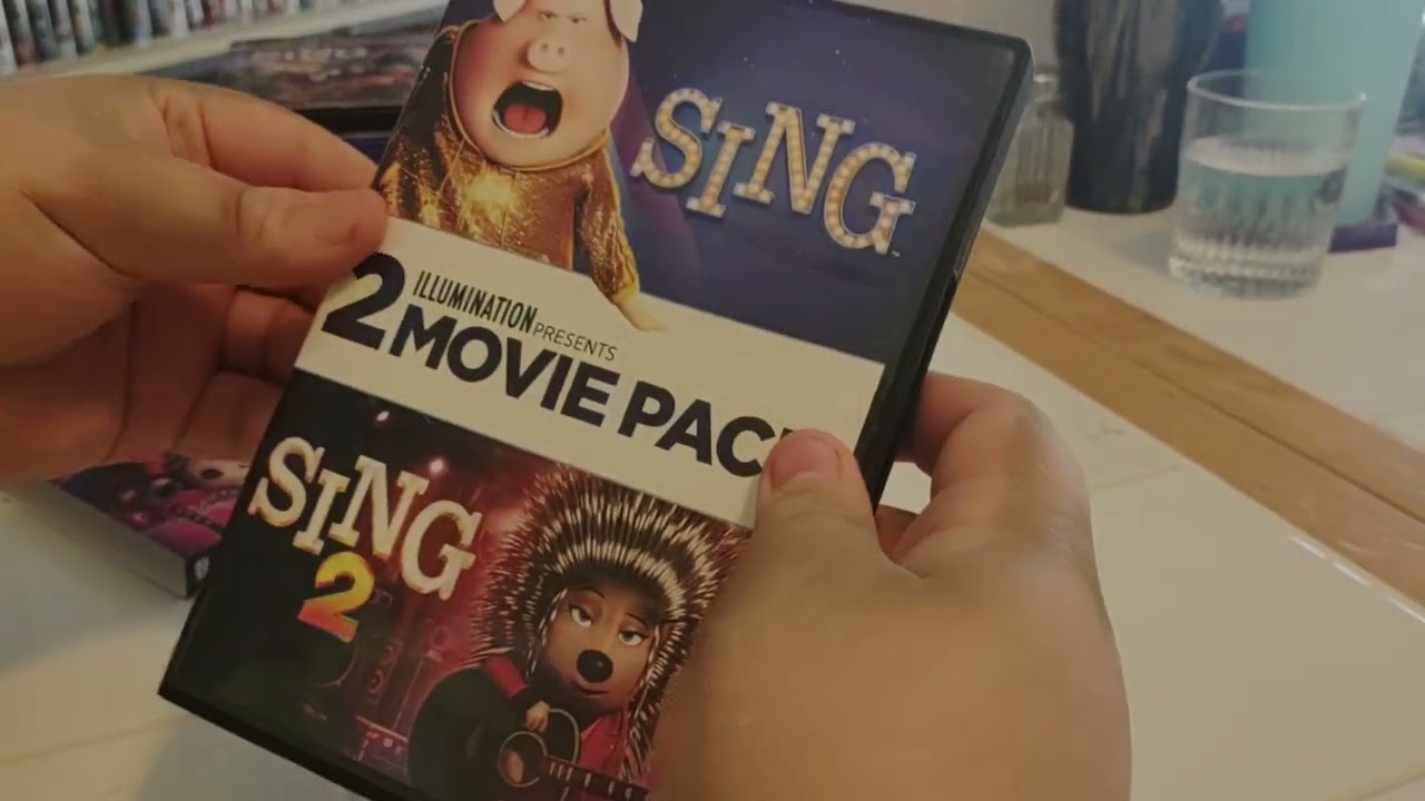 Sing: 2 Movie Pack DVD Unboxing