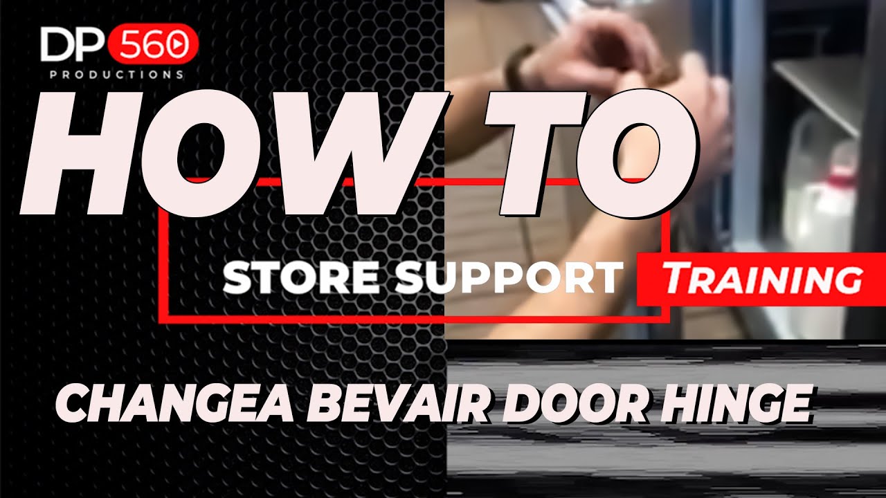 How to change a BevAir Door hinge