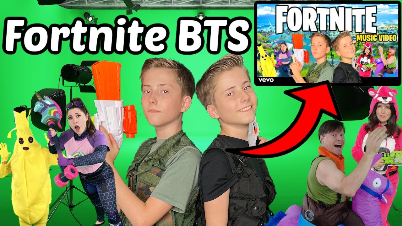 BTS FORTNITE (Chug Jug With You) Music video!